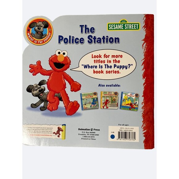 Sesame Street books The Police Station and 123 Sesame Street - Picture 6 of 14